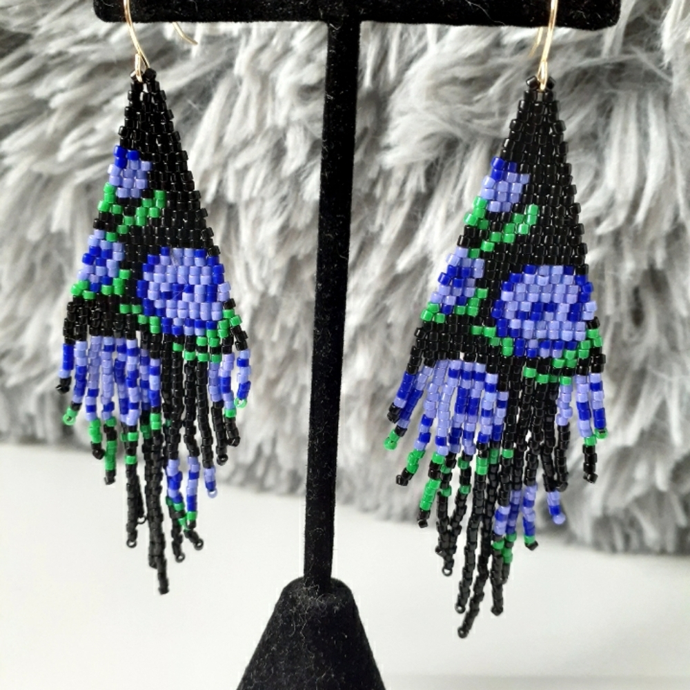 Bead earrings